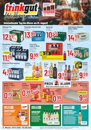 Trinkgut Prospekt für Velen mit 6 Seiten Trinkgut Prospekt für Velen: "Aktuelle Angebote", 6 Seiten, 28.07.2025 - 02.08.2025