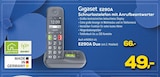 E290A Schnurlostelefon mit Anrufbeantworter im Angebot bei EURONICS in Frechen E290A Schnurlostelefon mit Anrufbeantworter Angebote von Gigaset bei EURONICS Frechen für 49,00 €