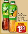 Zitrone Lemongras Angebote von Fuze Tea bei REWE Sindelfingen für 1,29 €