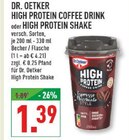 Aktuelle Energydrink Angebote bei Marktkauf in Marl Aktuelles High Protein Coffee Drink Angebot bei Marktkauf in Marl ab 1,39 €