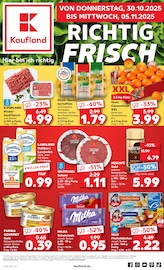 Kaufland Supermarkt Prospekt der aktuellen Woche mit 69 Seiten, gültig von 30.10.2025 bis 05.11.2025, in Bargstedt und Umgebung Aktueller Kaufland Supermarkt Prospekt in Bargstedt und Umgebung, "RICHTIG FRISCH" mit 69 Seiten, 30.10.2025 - 05.11.2025