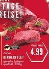Zartes Rinderfilet Angebote von Jungbullen-Fleisch bei EDEKA Bochum für 4,99 €