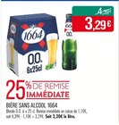 Bière sans alcool - 1664 en promo chez Supermarchés Match Strasbourg à 3,29 €