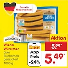 Netto Marken-Discount Barßel - Wiener Würstchen Angebot im Prospekt Wiener Würstchen bei Netto Marken-Discount im Barßel Prospekt für 5,49 €