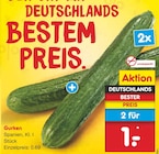 Netto Marken-Discount - Gurken Angebot im Prospekt Gurken bei Netto Marken-Discount im Prospekt "" für 1,00 €