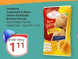 Aktuelles Unsere Goldstücke Brötchen Klassik Angebot bei GLOBUS in Trier ab 1,11 €