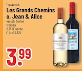 O. Jean & Alice im Angebot bei Trinkgut in Monheim O. Jean & Alice Angebote von Les Grands Chemins bei Trinkgut Monheim für 3,99 €