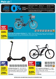 Offre Trottinette Électrique dans le catalogue Carrefour du moment à la page 85