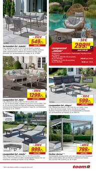 Gartenmöbel im toom Baumarkt Prospekt "Respekt, wer's selber macht." mit 28 Seiten (Leipzig)