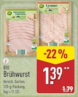 ALDI Nord Sebnitz - Brühwurst Angebot im Prospekt Brühwurst bei ALDI Nord im Sebnitz Prospekt für 1,39 €