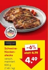 Aktuelle Grill Angebote bei Netto Marken-Discount in Duisburg Aktuelles Schweine-Nackensteaks Angebot bei Netto Marken-Discount in Duisburg ab 4,49 €