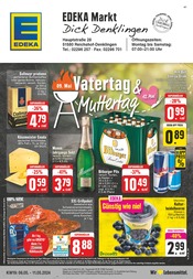 Aktueller EDEKA Supermarkt Prospekt in Birken-Honigsessen und Umgebung, "Aktuelle Angebote" mit 24 Seiten, 06.05.2024 - 11.05.2024