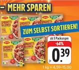 nah und gut - Spaghetti Bolognese Angebot im Prospekt Spaghetti Bolognese bei nah und gut im Prospekt "" für 0,39 €