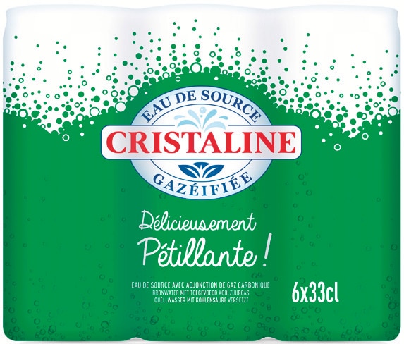 Cristaline Eau de source Pétillante