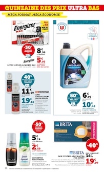 Promo Mouchoirs dans le catalogue Super U du moment à la page 10