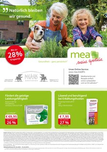 mea - meine apotheke Prospekt für Wustermark mit 4 Seiten mea - meine apotheke Prospekt für Wustermark: Unsere Oktober-Angebote, 4 Seiten, 30.9.2021 - 31.10.2021