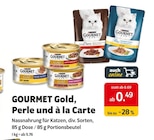 Gold Perle und à la Carte Angebote von GOURMET bei Das Futterhaus Berlin für 0,49 €