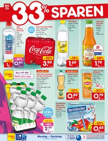 Saft im Netto Marken-Discount Prospekt "Aktuelle Angebote" mit 69 Seiten (Stuttgart)