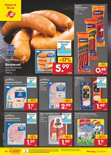 Würstchen im Netto Marken-Discount Prospekt "Aktuelle Angebote" mit 51 Seiten (Freiburg (Breisgau))