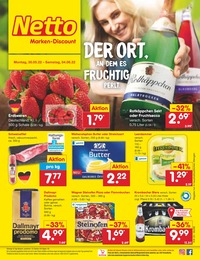 Netto Marken-Discount Prospekt für Borken, Westf mit 45 Seiten Netto Marken-Discount Prospekt für Borken, Westf: DER ORT, AN DEM ES FRUCHTIG PERLT., 45 Seiten, 30.05.2022 - 04.06.2022