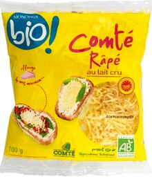 Comté râpé A.O.P. au lait cru - Monoprix à Caen Comté râpé A.O.P. au lait cru en promo chez Monoprix Caen à 1,49 €