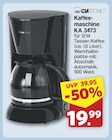 Aktuelle Kaffeevollautomat Angebote bei famila Nordwest in Osnabrück Aktuelles Kaffeemaschine KA 3473 Angebot bei famila Nordwest in Osnabrück ab 19,99 €