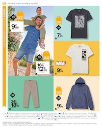 Prix et réduction Sweat À Capuche Homme dans le prospectus Carrefour en cours Offre Sweat À Capuche Homme dans le catalogue Carrefour du moment à la page 24