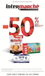 Catalogue Supermarchés Intermarché Contact en cours à Saint-Léonard-de-Noblat et alentours, -50% DE REMISE IMMÉDIATE SUR LE 2ÈME, 16 pages, 07/07/2026 - 19/07/2026
