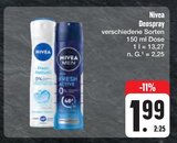 Deospray im Angebot bei E center in Weiden Deospray Angebote von Nivea bei E center Weiden für 1,99 €