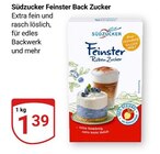 Feinster Back Zucker Angebote von Südzucker bei GLOBUS Saarlouis für 1,39 €