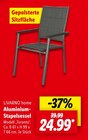 Aluminium-Stapelsessel von LIVARNO home für 24,99 € bei Lidl im Angebot Aluminium-Stapelsessel von LIVARNO home im aktuellen Lidl Prospekt
