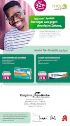 mea - meine apotheke Prospekt für Chemnitz mit 4 Seiten mea - meine apotheke Prospekt für Chemnitz: "Unsere Juni-Angebote", 4 Seiten, 01.06.2026 - 30.06.2026