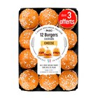 12 cheeseburgers cocktails dont 3 offerts à 7,90 € dans le catalogue Carrefour