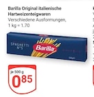 Original italienische Hartweizenteigwaren Angebote von Barilla bei GLOBUS Salzgitter für 0,85 €