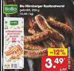 Bio Nürnberger Rostbratwurst Angebot in Gusow-Platkow Bio Nürnberger Rostbratwurst im aktuellen Prospekt bei Netto Marken-Discount in Gusow-Platkow