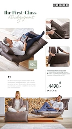 Polstermöbel Fischer Sofa im Prospekt 