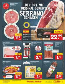 Wurst im aktuellen Netto Marken-Discount Prospekt (Bonn) Wurst im Netto Marken-Discount Prospekt "Aktuelle Angebote" mit 63 Seiten (Bonn)