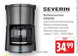 Kaffeemaschine KA9340 Angebote von Severin bei E center Neustadt für 34,99 €