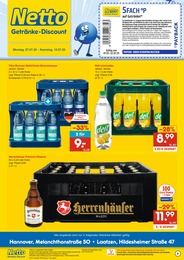Netto Marken-Discount Prospekt für Pattensen mit 2 Seiten Netto Marken-Discount Prospekt für Pattensen: "DER ORT, AN DEM DU IMMER AUSGEZEICHNETE PREISE FINDEST.", 2 Seiten, 07.07.2025 - 12.07.2025