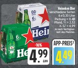 Bier Angebote von Heineken bei EDEKA Meerane für 4,49 €