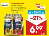Hundenahrung Angebote von Sancho bei Netto Marken-Discount Witten für 1,49 €
