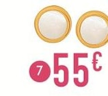 Boucles nacre à 55,00 € dans le catalogue E.Leclerc