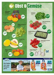 Gemüse im aktuellen V-Markt Prospekt (Regensburg) Gemüse im V-Markt Prospekt "V-Markt einfach besser einkaufen" mit 26 Seiten (Regensburg)