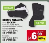 Herren Sneakersocken im Angebot bei E center in Schwäbisch Gmünd Herren Sneakersocken Angebote bei E center Schwäbisch Gmünd für 6,99 €