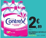 Eau minérale naturelle - CONTREX à 2,89 € dans le catalogue E.Leclerc
