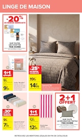 Promos Couette dans le catalogue "Carrefour" de Carrefour Couette en promo dans le catalogue Carrefour à la page 45