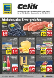 EDEKA Supermarkt Prospekt der aktuellen Woche mit 24 Seiten, gültig von 23.03.2026 bis 28.03.2026, in Mettmann und Umgebung Aktueller EDEKA Supermarkt Prospekt in Mettmann und Umgebung, "Aktuelle Angebote" mit 24 Seiten, 23.03.2026 - 28.03.2026