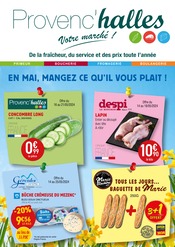 Catalogue Supermarchés Provenc’halles en cours à Moutier-Malcard et alentours, "En Mai, mangez ce ce qu'il vous plait !", 8 pages, 14/05/2024 - 25/05/2024