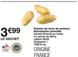 Pomme de terre de primeur Noirmoutier grenaille dans le catalogue Monoprix