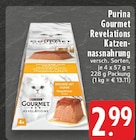 Aktuelles Gourmet Revelations Katzennassnahrung Angebot bei E center in Hamm ab 2,99 €